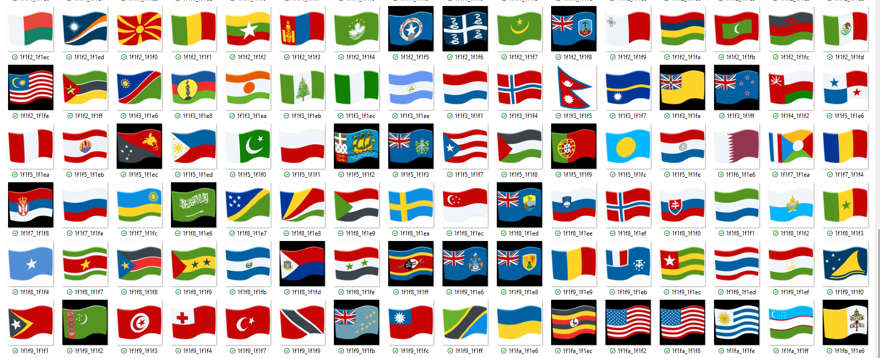 lá cờ các nước trên thế giới